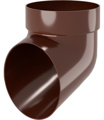 Колено сливное ПВХ Grand Line КЛАССИКА Шоколад 